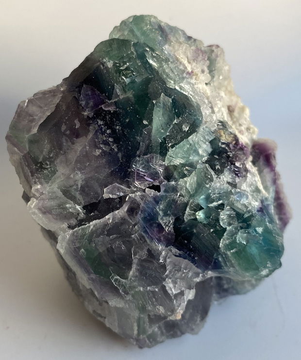 Fluorit Rainbow - Specimen piatra bruta