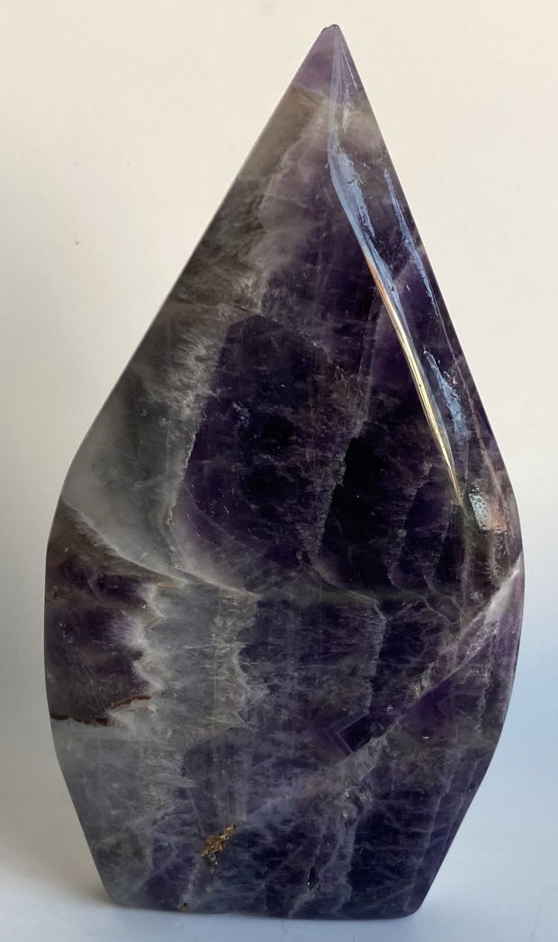 Ametist Dream (Chevron) - sculptura piatra semipretioasa