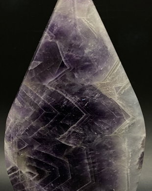Ametist Dream (Chevron) - sculptura piatra semipretioasa