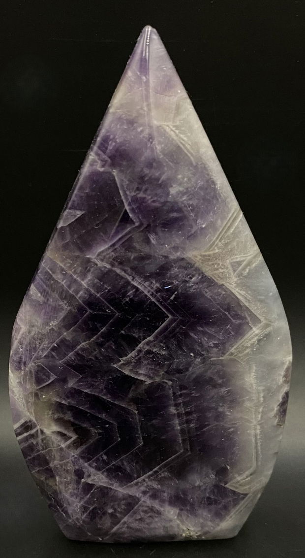Ametist Dream (Chevron) - sculptura piatra semipretioasa