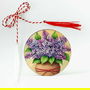 Martisor cu flori de liliac