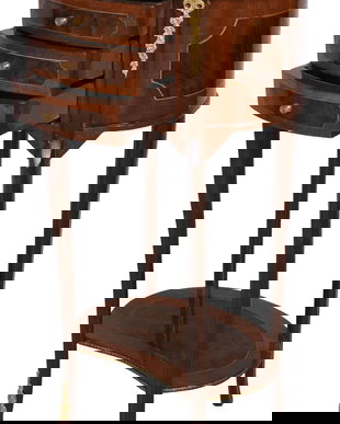 Comoda baroc din lemn masiv furniruit