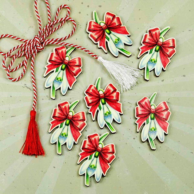 Martisor cu flori / Ghiocel