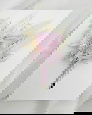 Cocarda trandafir criogenat mediu.