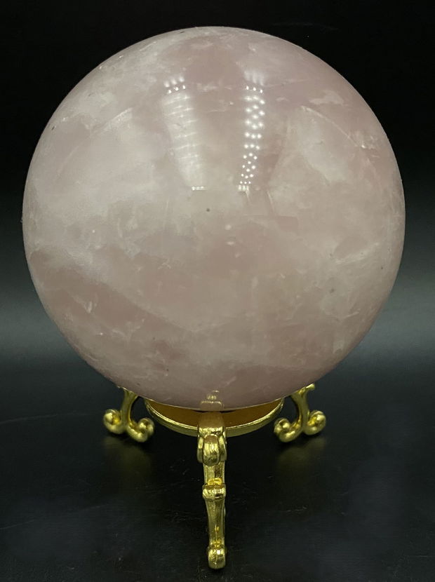 Cuart Roz - sfera piatra semipretioasa