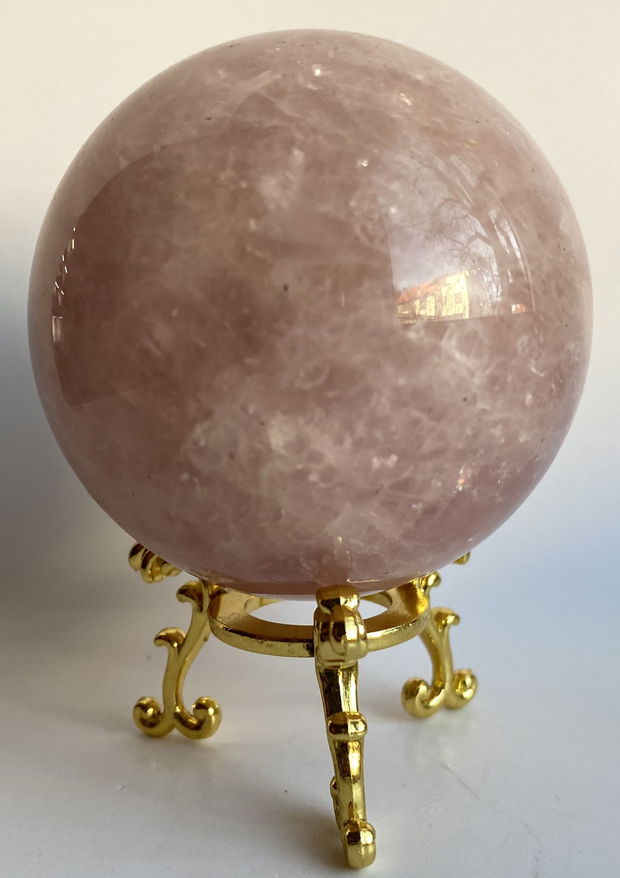 Cuart Roz - sfera piatra semipretioasa