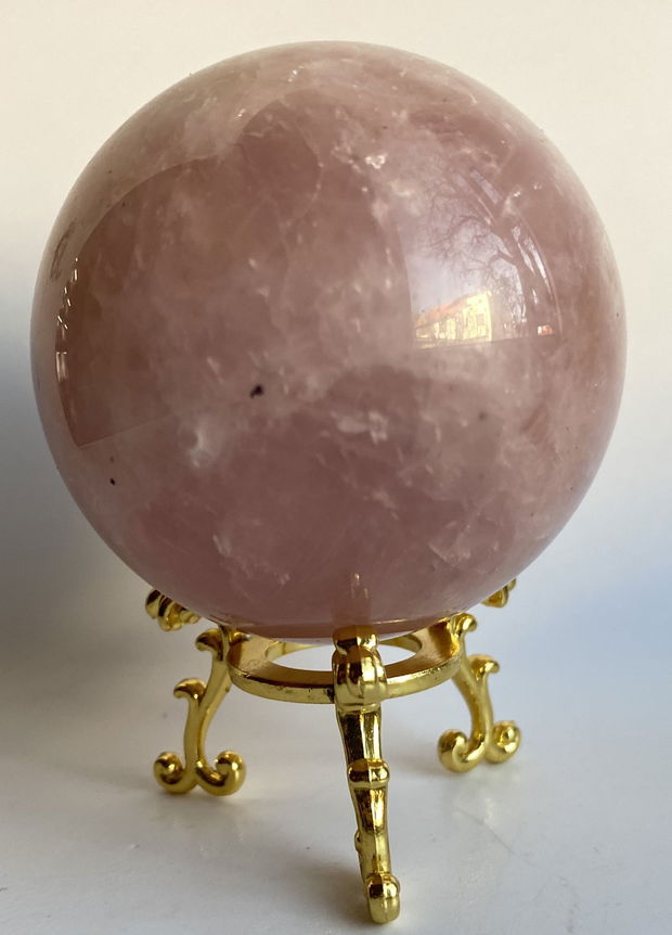 Cuart Roz - sfera piatra semipretioasa