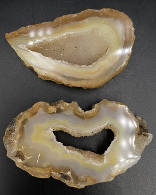 Agat Natural - Set felii geoda