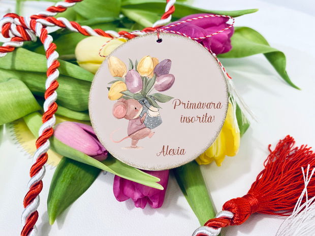 Martisor personalizat - Animalute iubibile