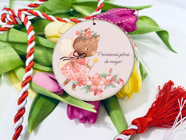 Martisor personalizat - Animalute iubibile