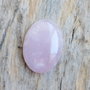 Cabochon cuart roz, 30*22 mm