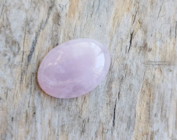 Cabochon cuart roz, 30*22 mm