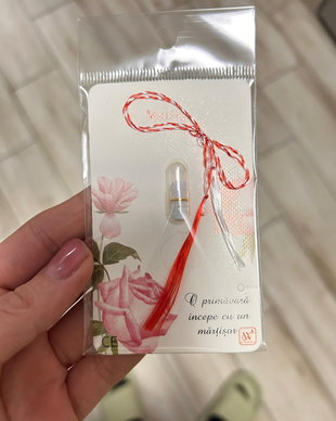 Martisor Capsula cu mesaj motivational