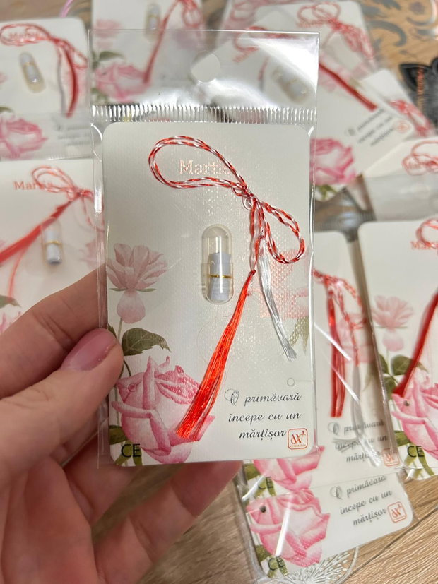 Martisor Capsula cu mesaj motivational