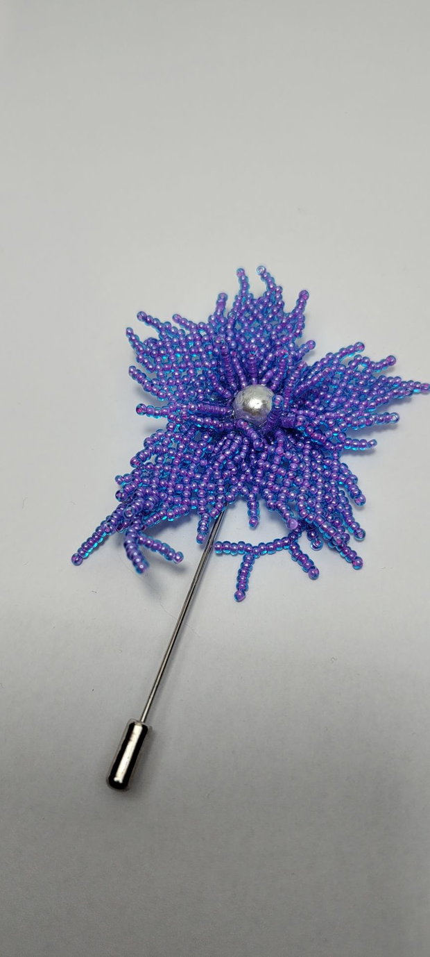 Brosa handmade, brosa din margelute