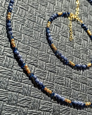 Set argint placat cu aur vermeil safir natural de sinteza colier bratara minimalist clasic trendy cadou