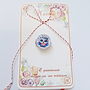 Brosa martisor bufnita vesela
