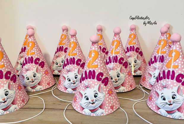 Toppere baby Pisicuta Marie personalizate