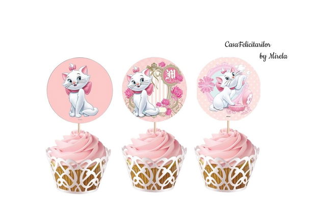 Toppere baby Pisicuta Marie personalizate