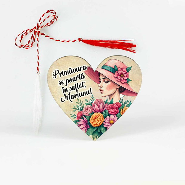 Martisor pentru fete, cu nume