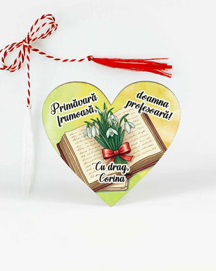 Martisoare personalizate pentru profesoare / diriginta