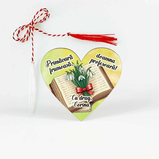 Martisoare personalizate pentru profesoare / diriginta