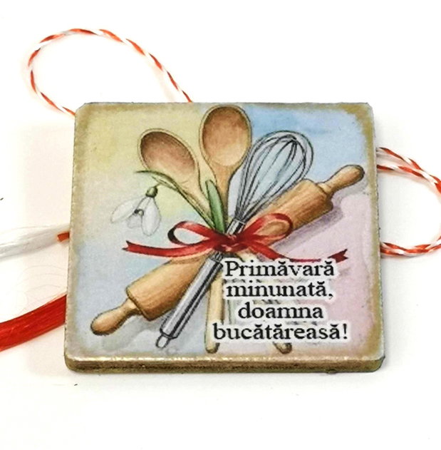 Martisor personalizat pentru bucatareasa/cofetareasa