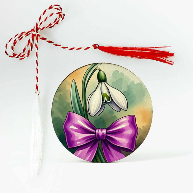 Martisor cu flori - ghiocel