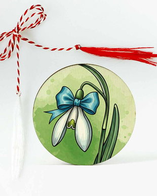 Martisor cu ghiocei