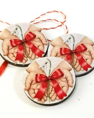 Martisor cu ghiocel
