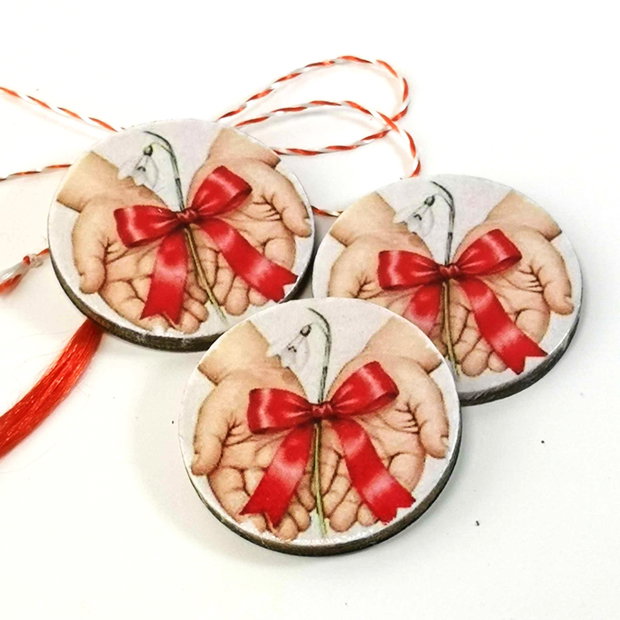 Martisor cu ghiocel