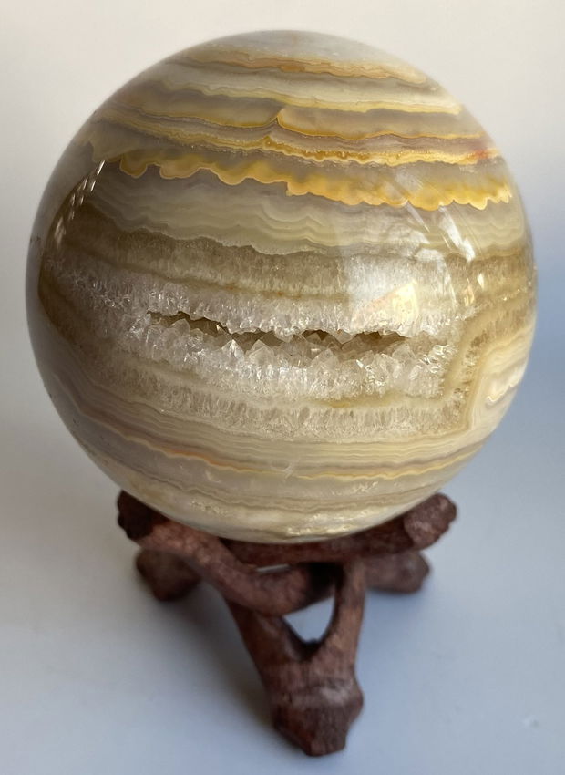 Agata Thousand Layers - sfera piatra semipretioasa