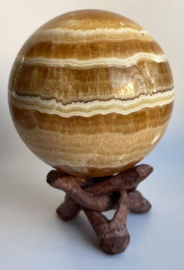 Calcit Galben - sfera piatra semipretioasa