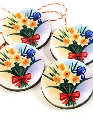 Martisor cu flori de primavara