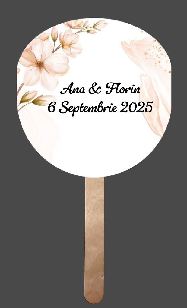 Evantai personalizat pentru evenimente