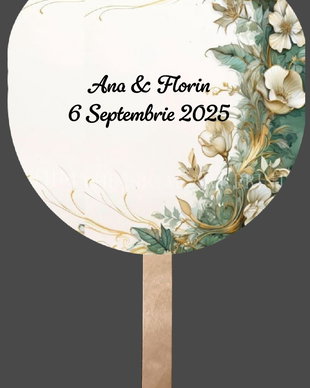 Evantai personalizat pentru evenimente