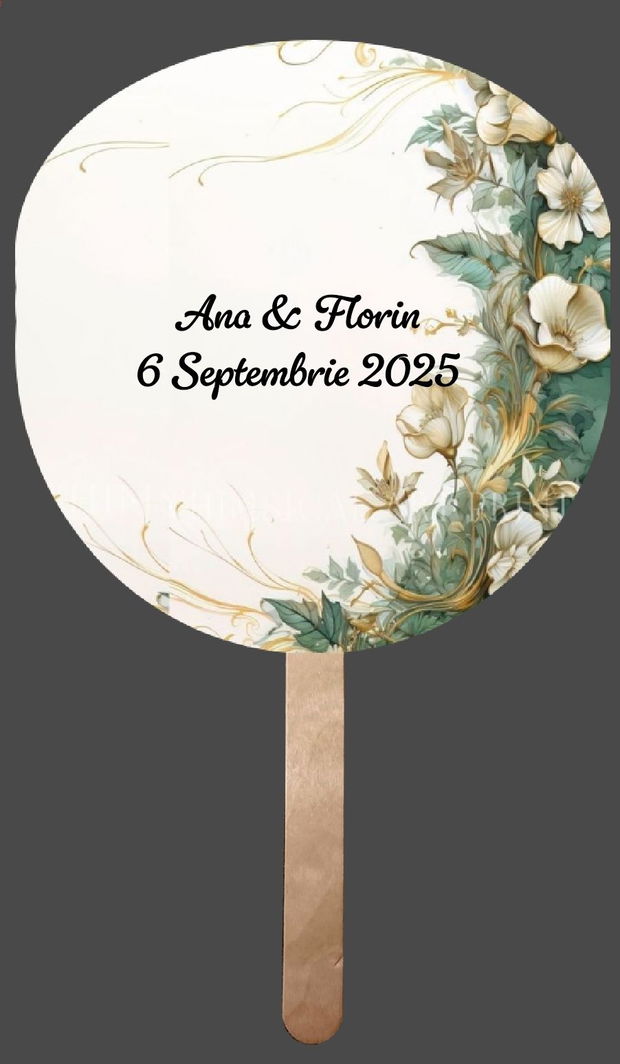 Evantai personalizat pentru evenimente