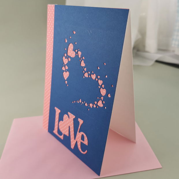 Felicitare 3D Love