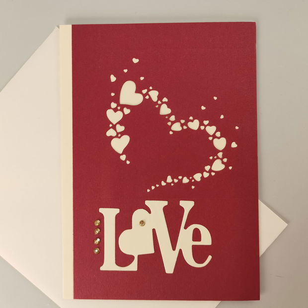 Felicitare 3D LOVE