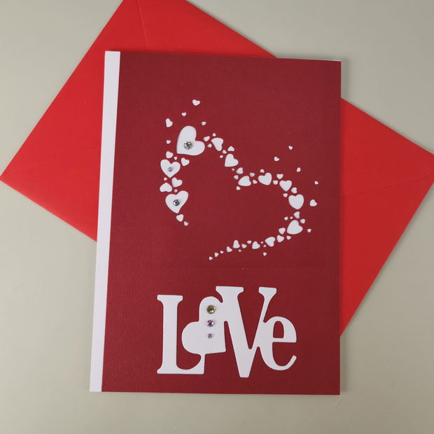 Felicitare 3D Love