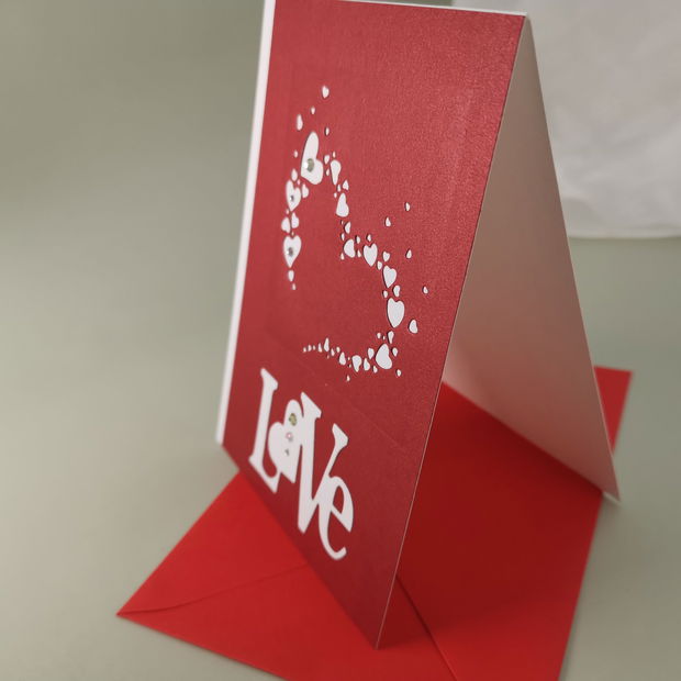 Felicitare 3D Love