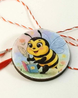 Martisor cu albinuta