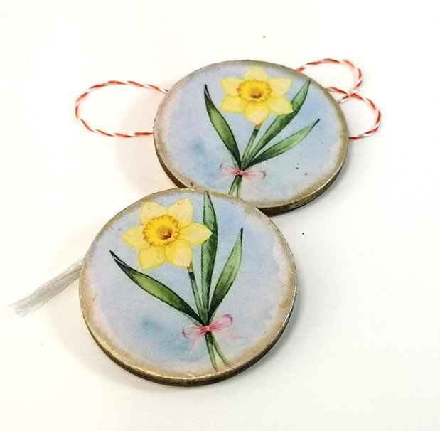 Martisor cu narcisa