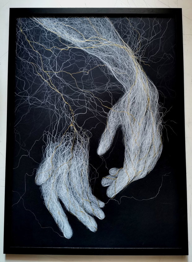 Tablou abstract "Soul Love I"