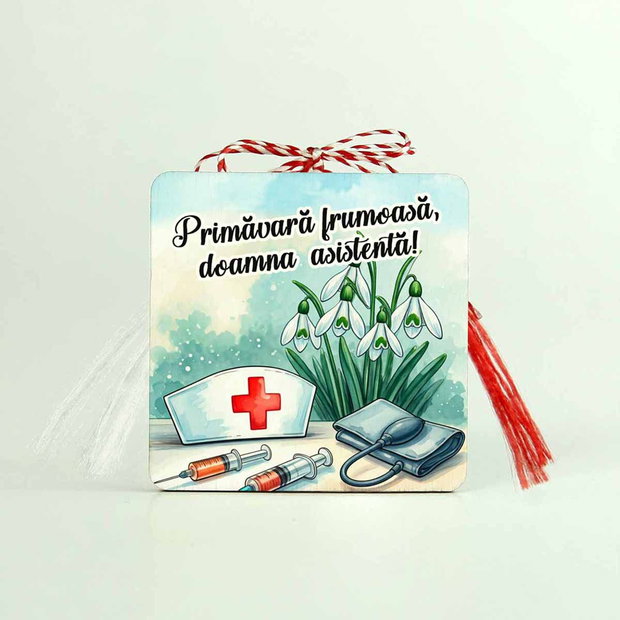 Martisor pentru asistenta, medic, doctor