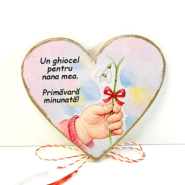 Magnet personalizat pentru nana - martisor