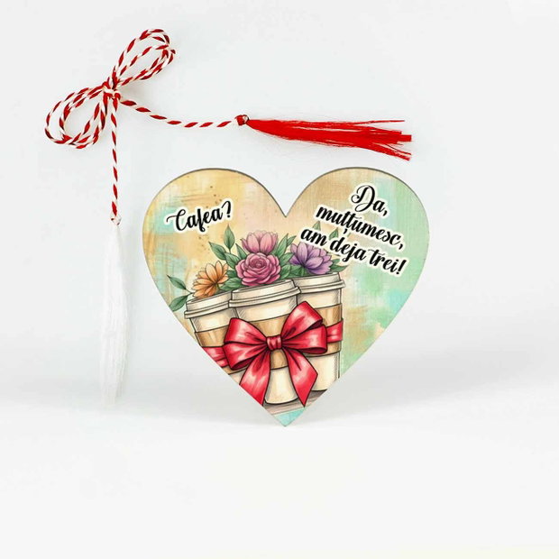Martisor pentru fete iubitoare de cafea