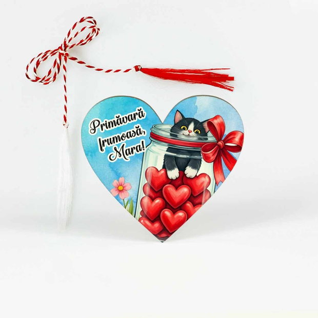 Martisor copii cu pisicuta