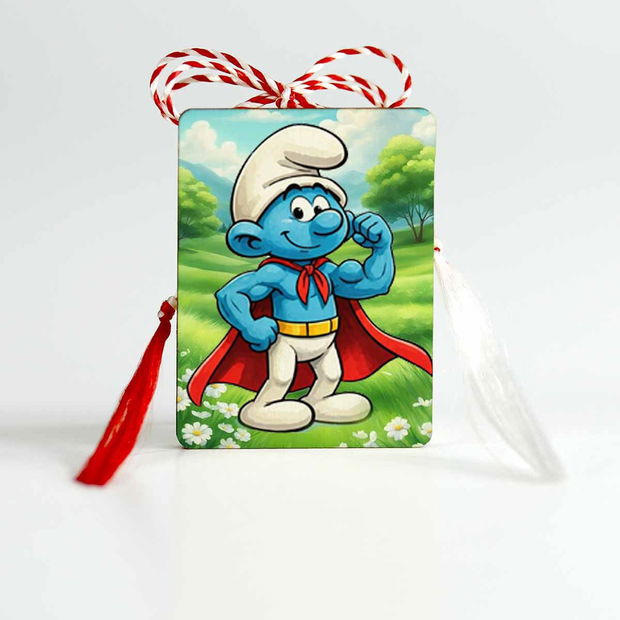 Martisor copii cu Ștrumf