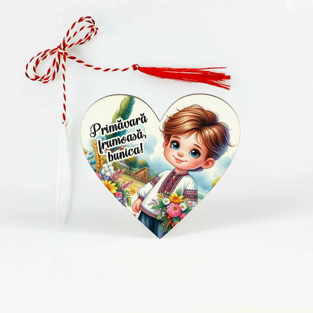 Martisor personalizat pentru Bunica